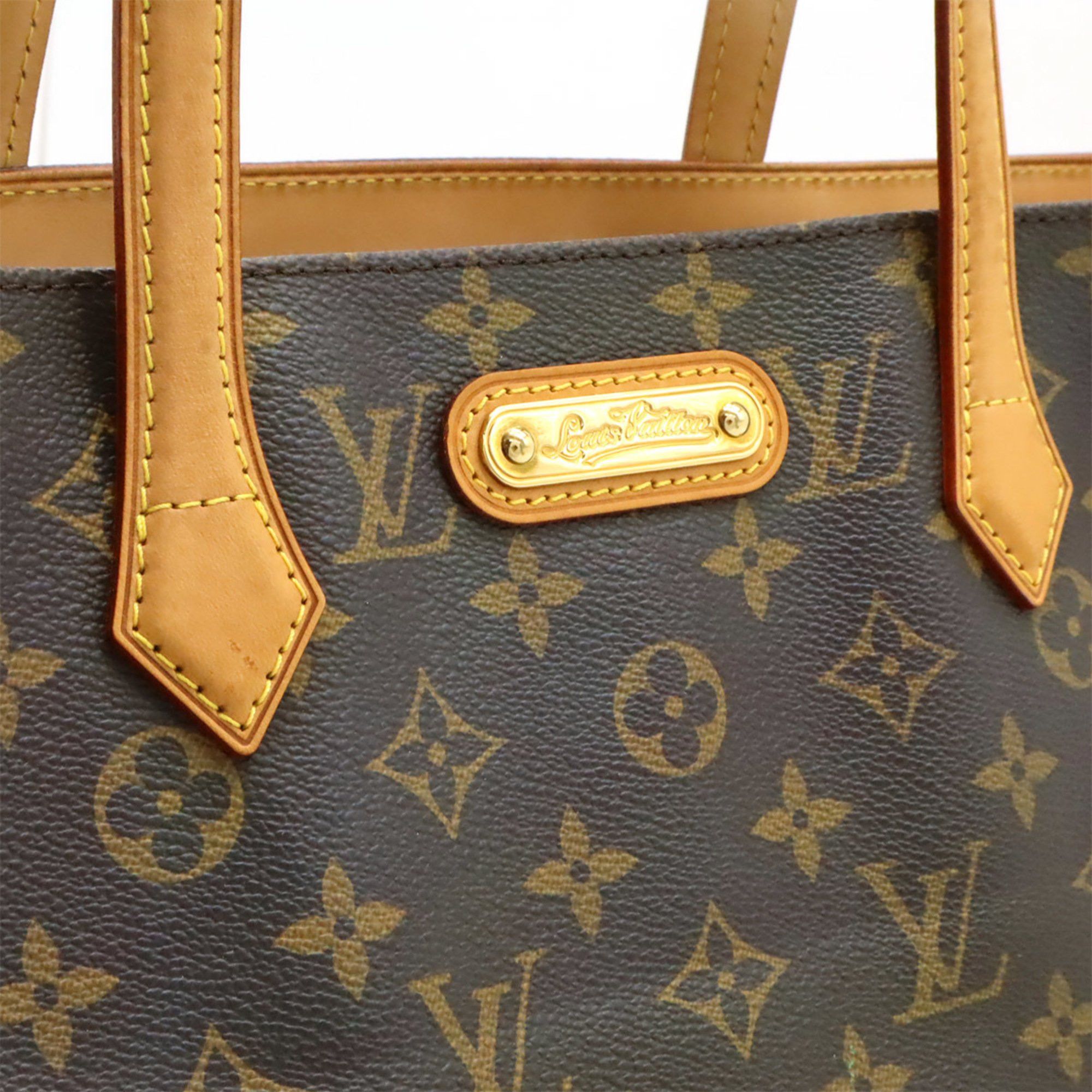 Louis Vuitton LOUIS VUITTON Monogram Wilshire MM Tote Bag/Shoulder Bag M45644 Size ONE SIZE - 8 Thumbnail