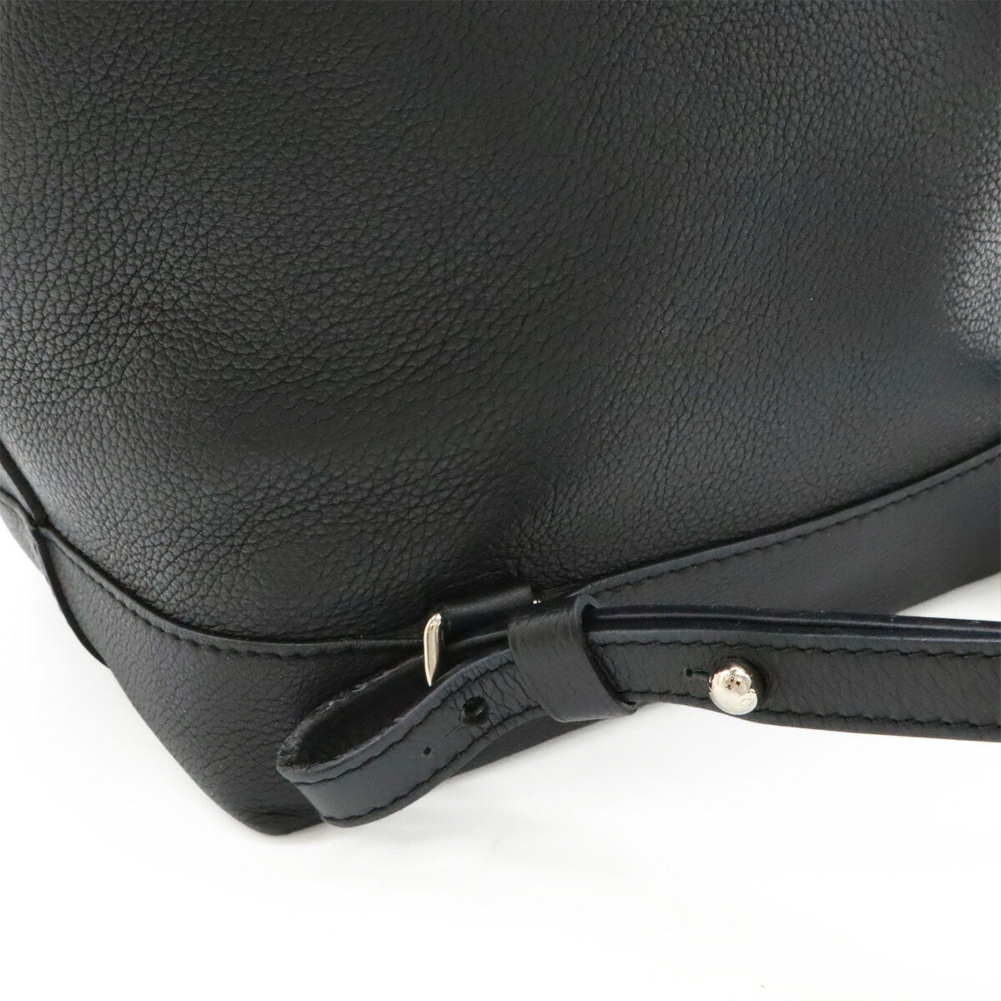 Louis Vuitton LOUIS VUITTON LockMe Backpack, Turnlock Calfskin Leather, Noir, Black, M41815 Size ONE SIZE - 7 Thumbnail