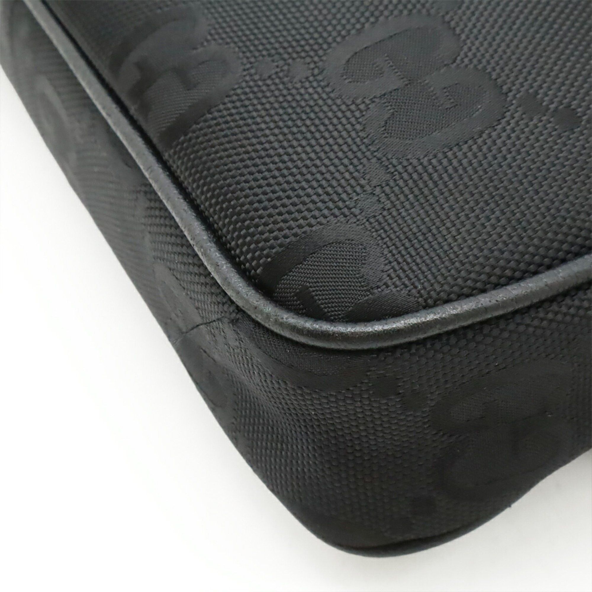 Gucci GUCCI Off The Grid belt bag, body waist nylon canvas and leather, black, 631341 Size ONE SIZE - 4 Thumbnail