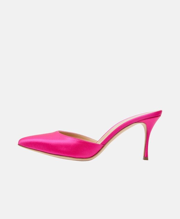 Sergio Rossi Elegance 075 Mules Size US 7 / IT 37 - 4 Thumbnail