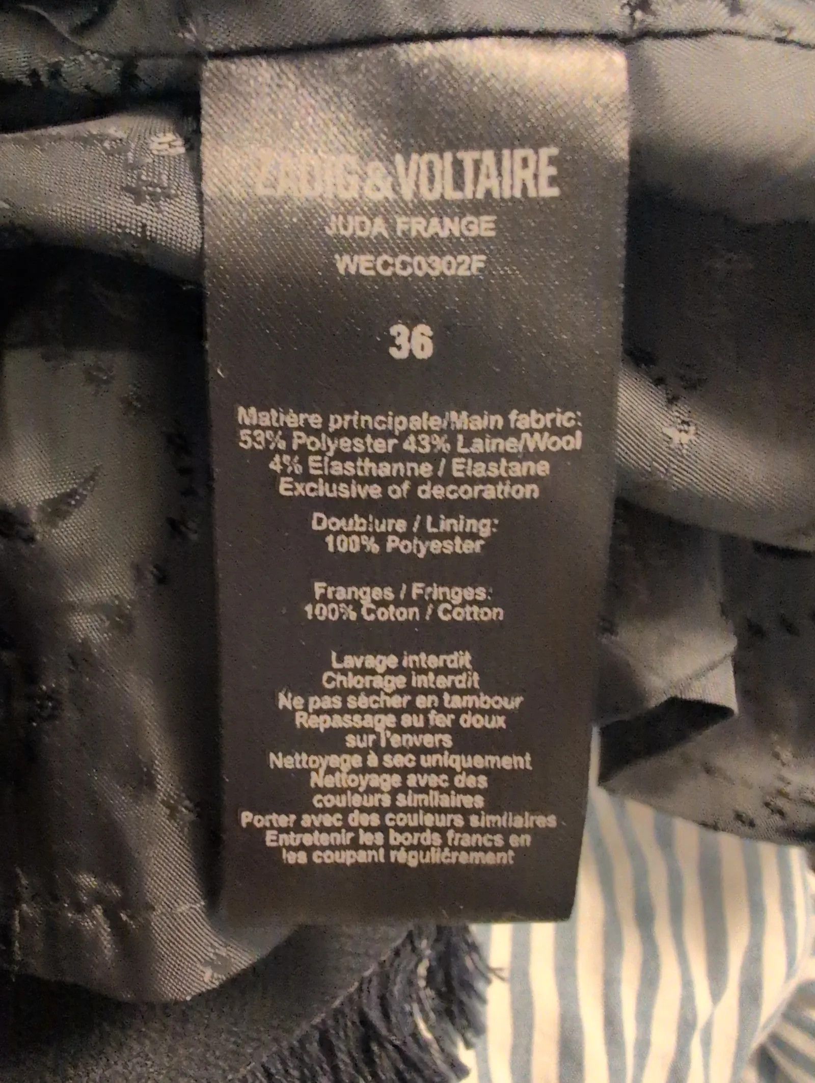 Zadig & Voltaire Zadig & Voltaire Skirt Size 26" / US 2 / IT 38 - 3 Thumbnail