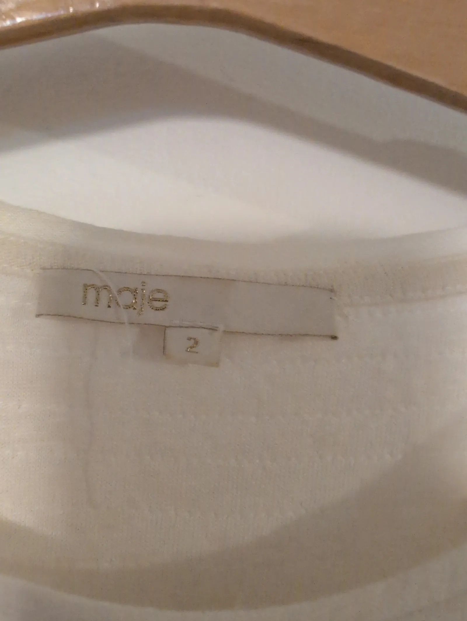 Maje Maje Short Sleeve T-shirt Size M / US 6-8 / IT 42-44 - 2 Thumbnail