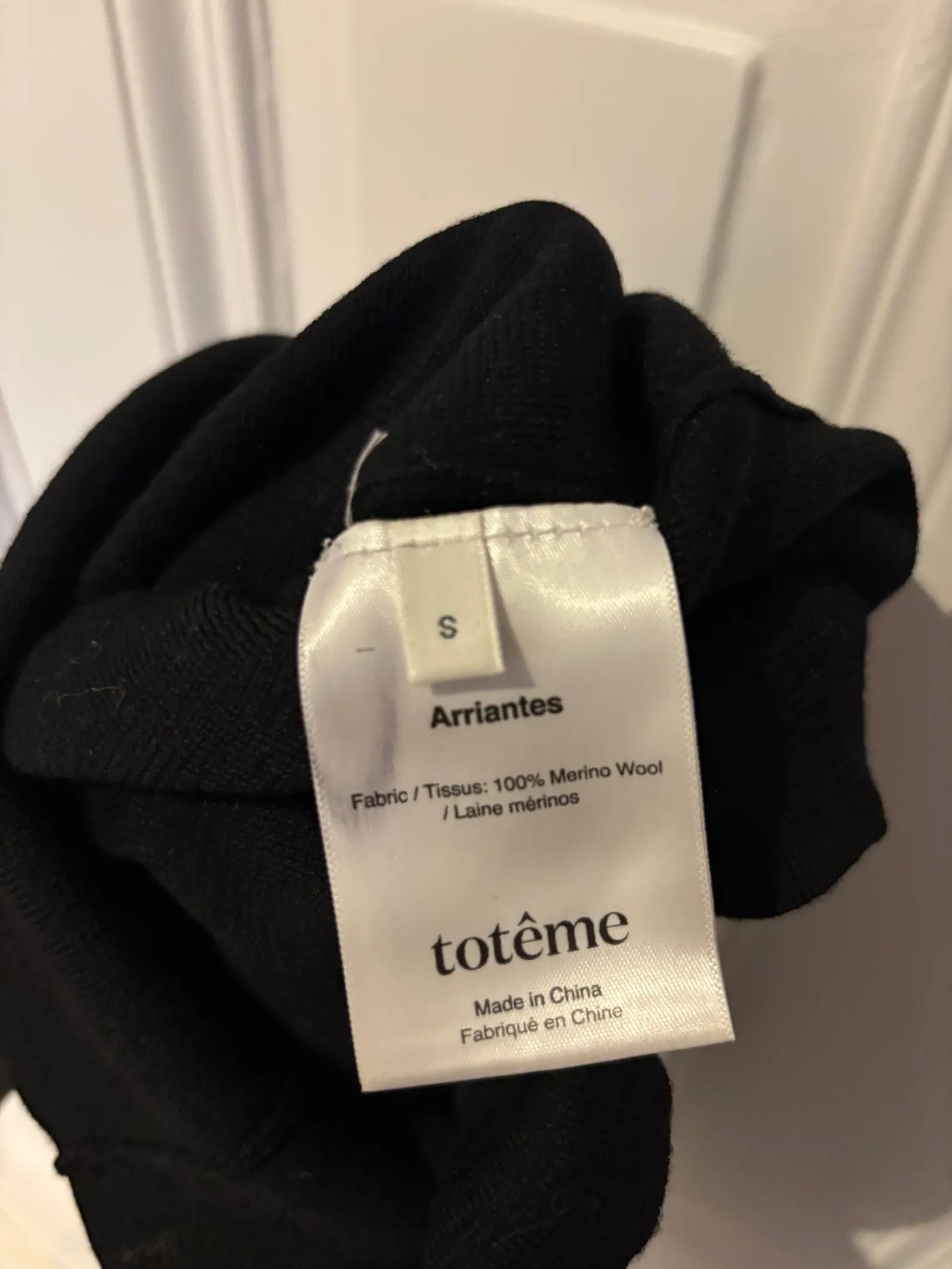 Toteme Toteme V neck merino Sweater Size S / US 4 / IT 40 - 3 Thumbnail
