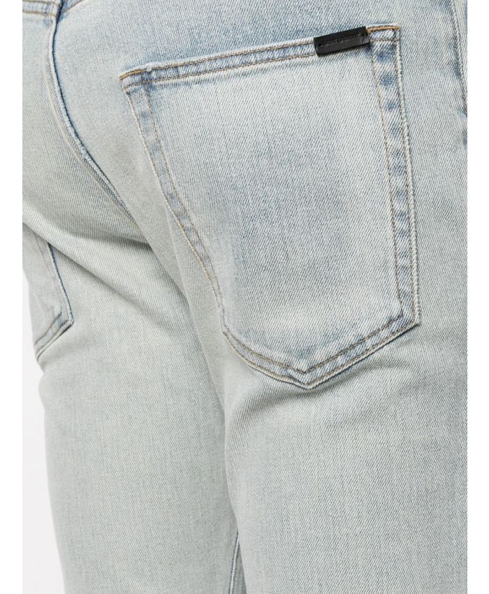 Saint Laurent Paris skinny-fit jeans in light fall blue denim Size US 28 / EU 44 - 3 Thumbnail