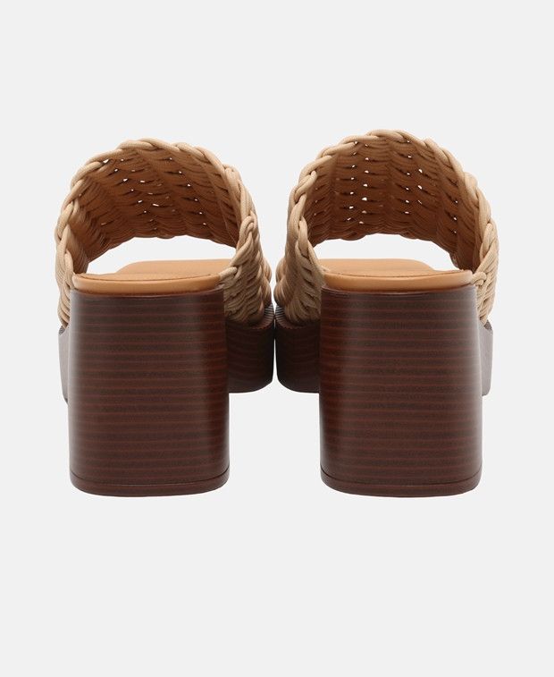 Tod's Sand. GommaT75 58K Intr.Dam Platform mules Size US 6 / IT 36 - 2 Thumbnail