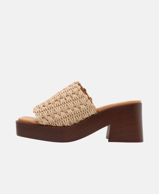 Tod's Sand. GommaT75 58K Intr.Dam Platform mules Size US 10 / IT 40 - 4 Thumbnail