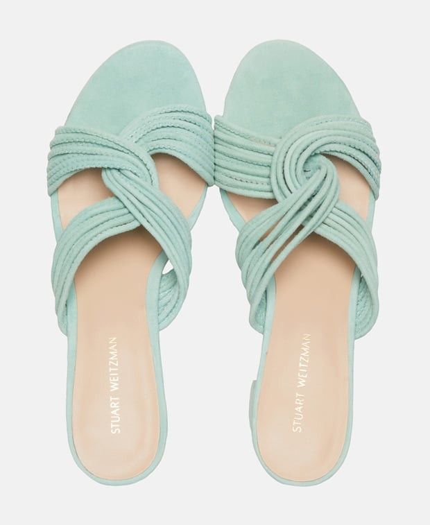 Stuart Weitzman Twist Block 75 Heeled sandals Size US 7 / IT 37 - 3 Thumbnail