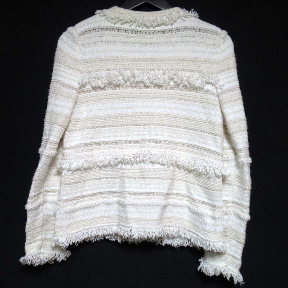 Other Other Maison Ullens Tweed Knit Collarless Jacket Others Outerwear DUTY FREE for USA Size ONE SIZE - 2 Thumbnail