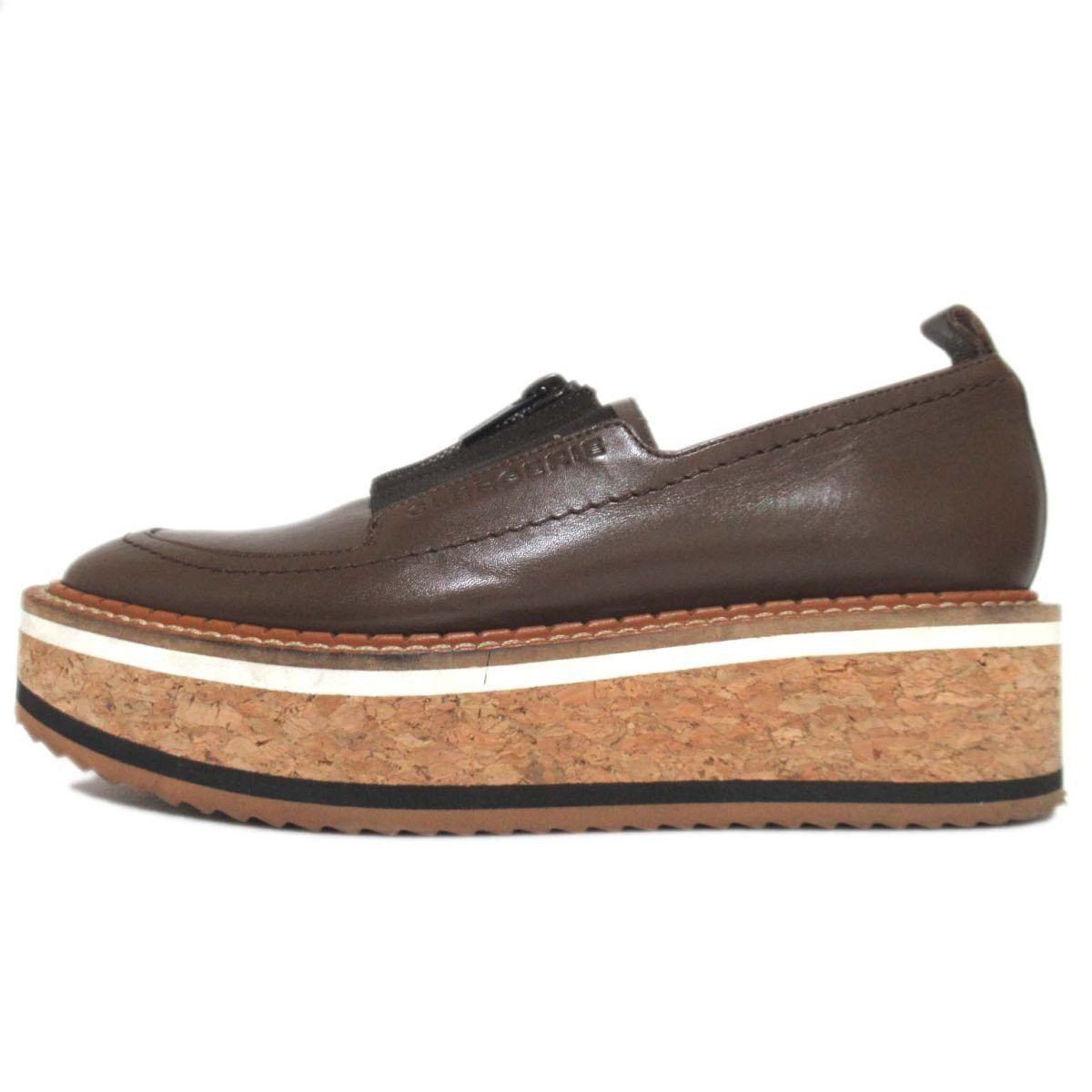 Other Other Clergerie Leather Platform Loafer Shoes Leather Shoes DUTY FREE for USA Size ONE SIZE - 2 Thumbnail