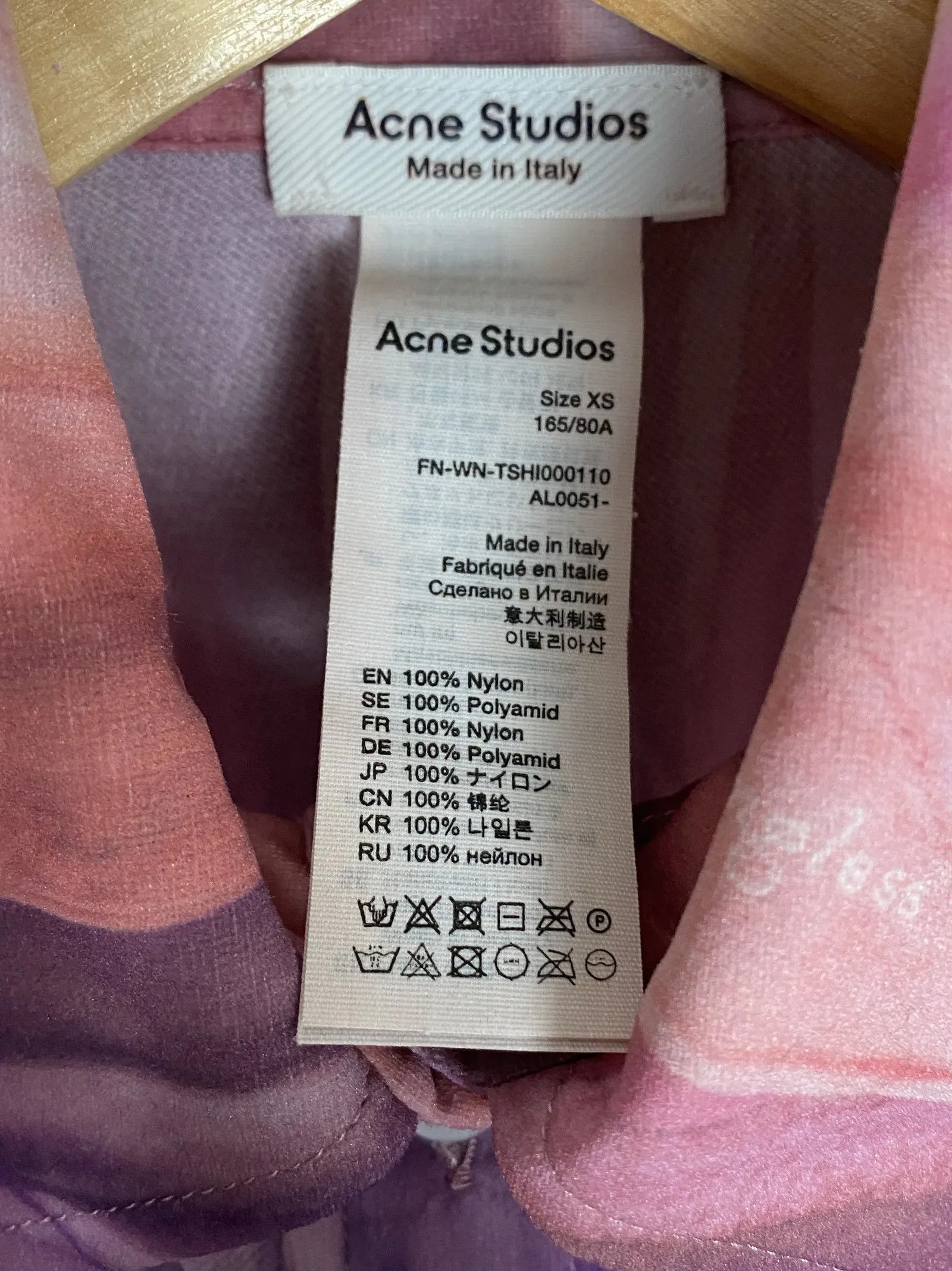 Acne Studios Acne Studios Shirt Size XS / US 0-2 / IT 36-38 - 4 Thumbnail