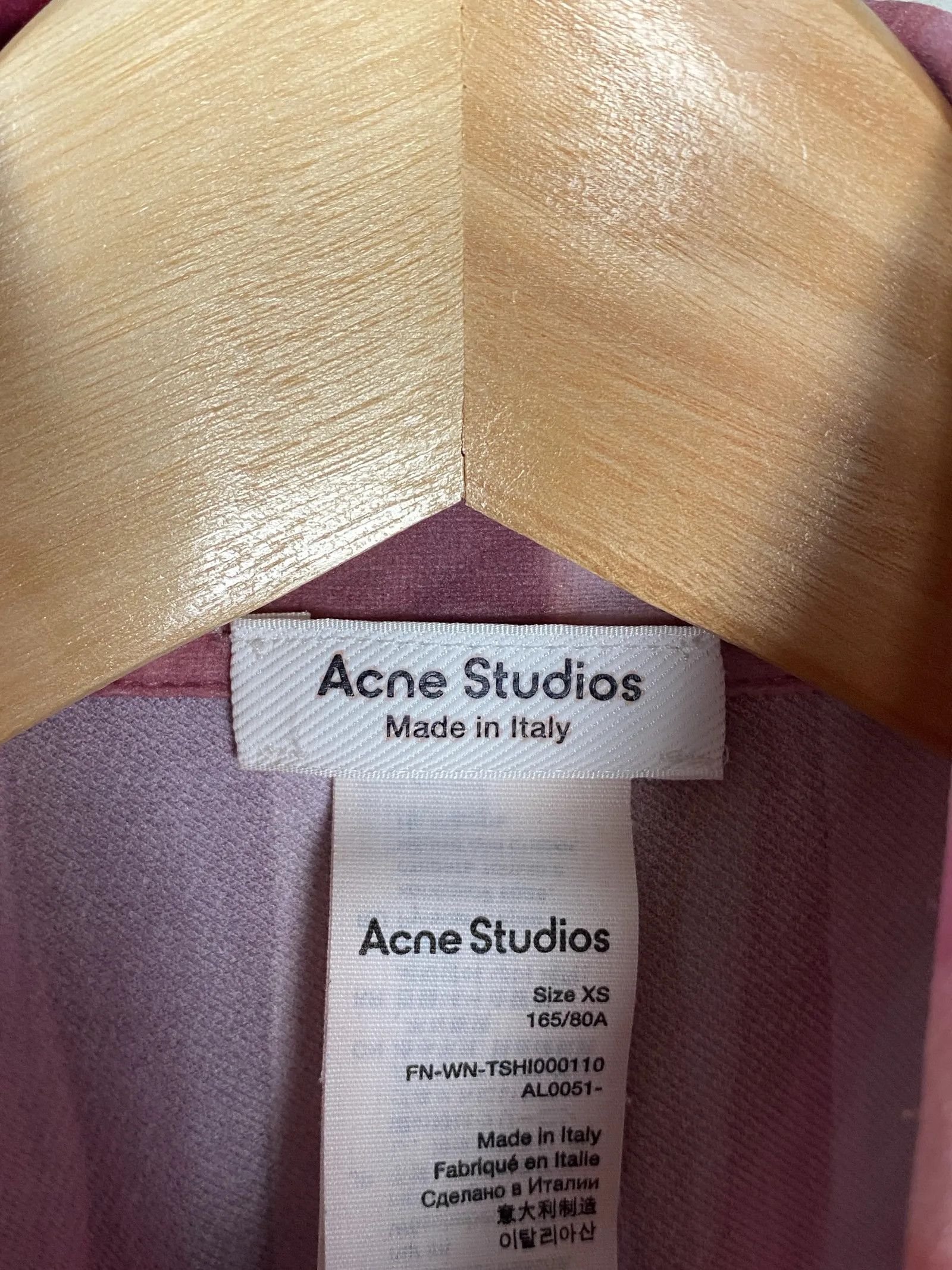 Acne Studios Acne Studios Shirt Size XS / US 0-2 / IT 36-38 - 3 Thumbnail