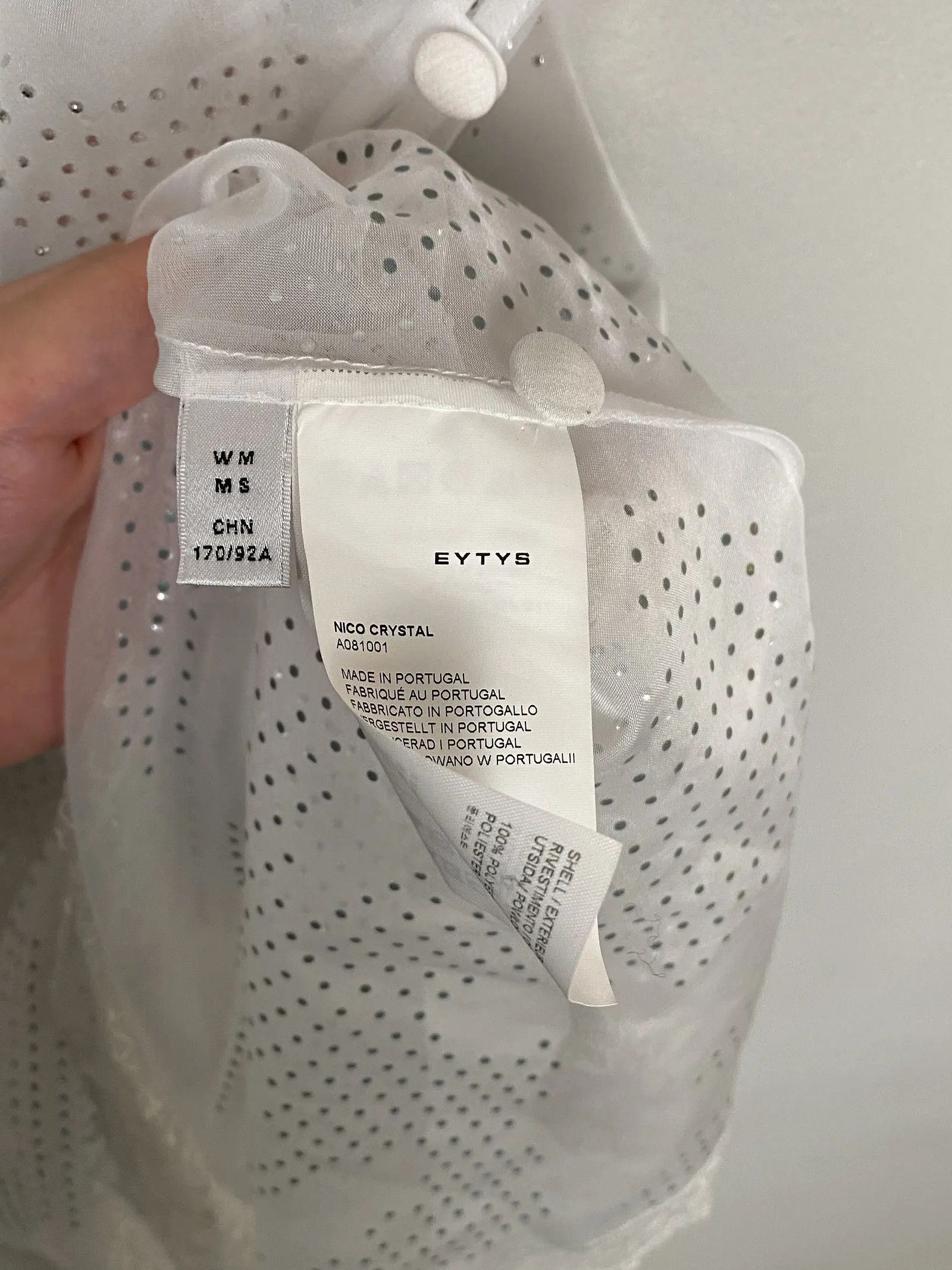 Eytys Eytys Nico Crystal Dress Size M / US 6-8 / IT 42-44 - 4 Thumbnail
