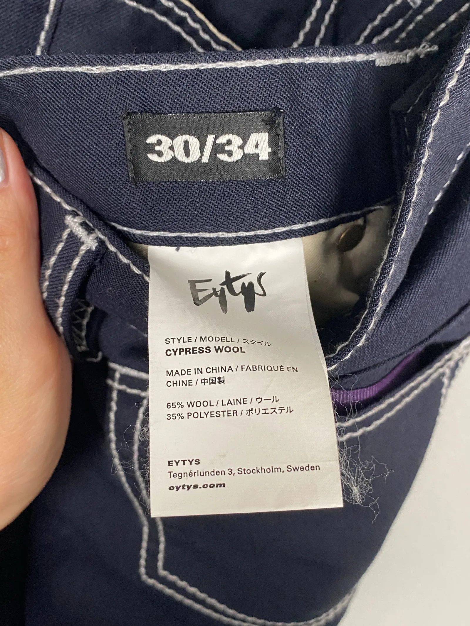 Eytys Eytys Cypress wool Jeans Size 30" / US 8 / IT 44 - 3 Thumbnail