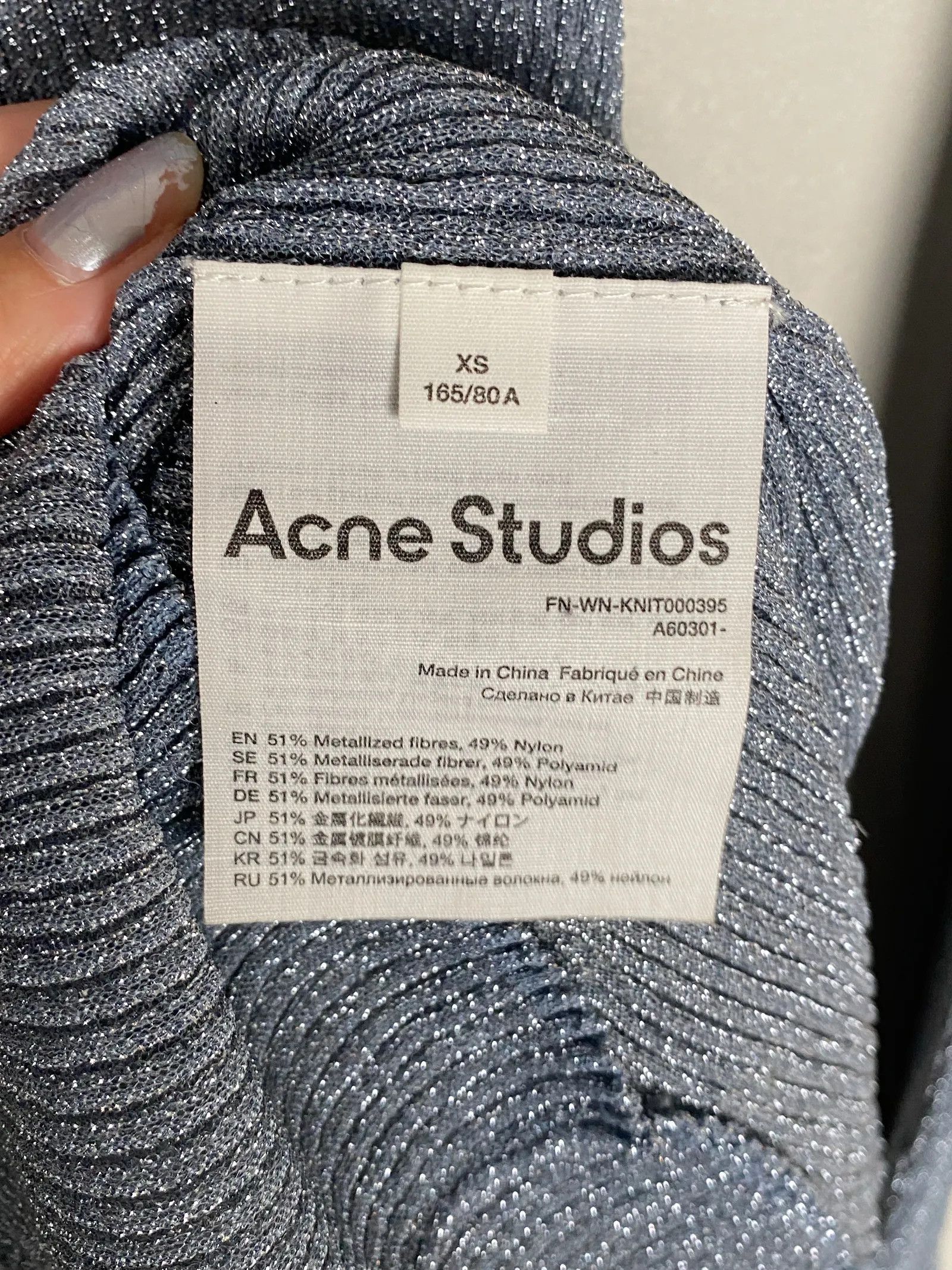 Acne Studios Acne Studios Polo knit Size XS / US 0-2 / IT 36-38 - 3 Thumbnail