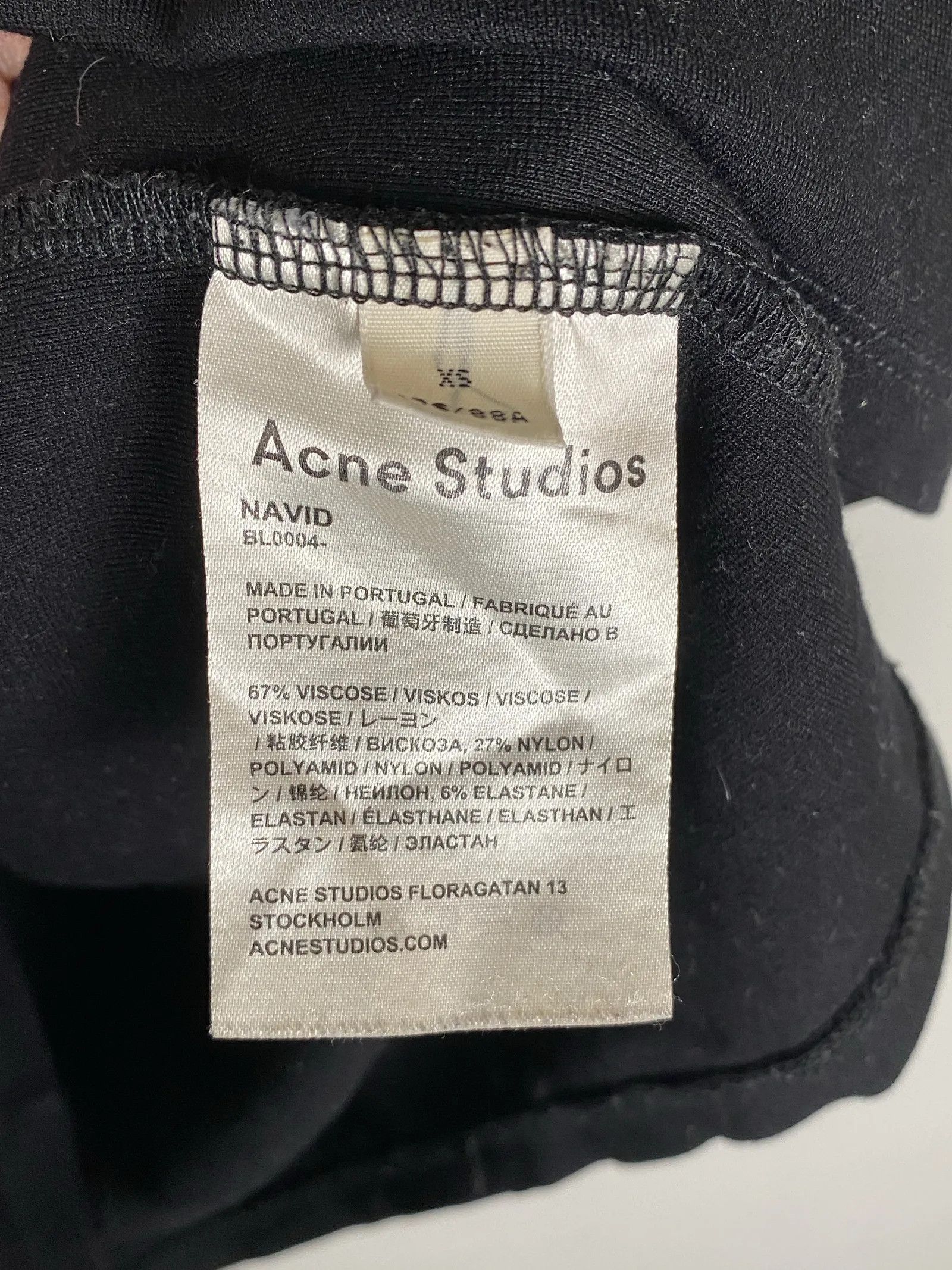 Acne Studios Acne Studios Short Sleeve T-shirt Size XS / US 0-2 / IT 36-38 - 3 Thumbnail