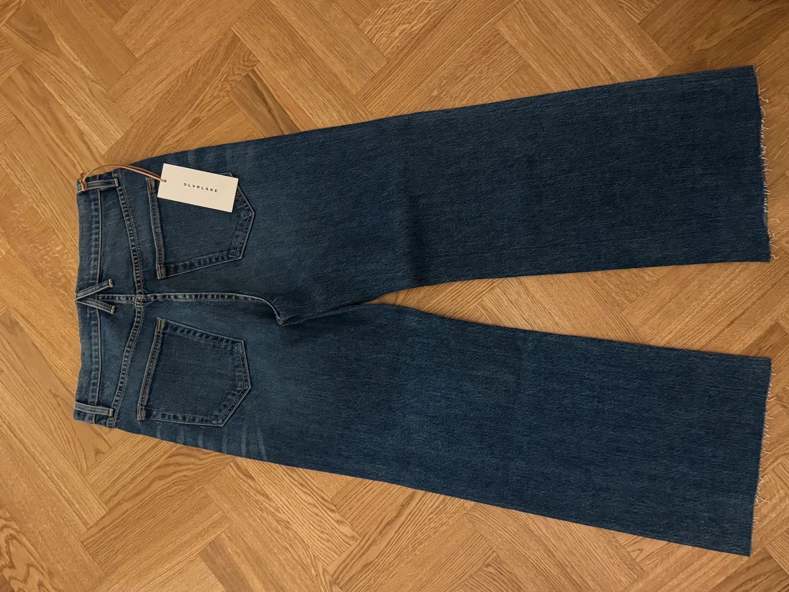 SLVRLAKE SLVRLAKE Grace Crop Jeans Size 29" - 4 Thumbnail