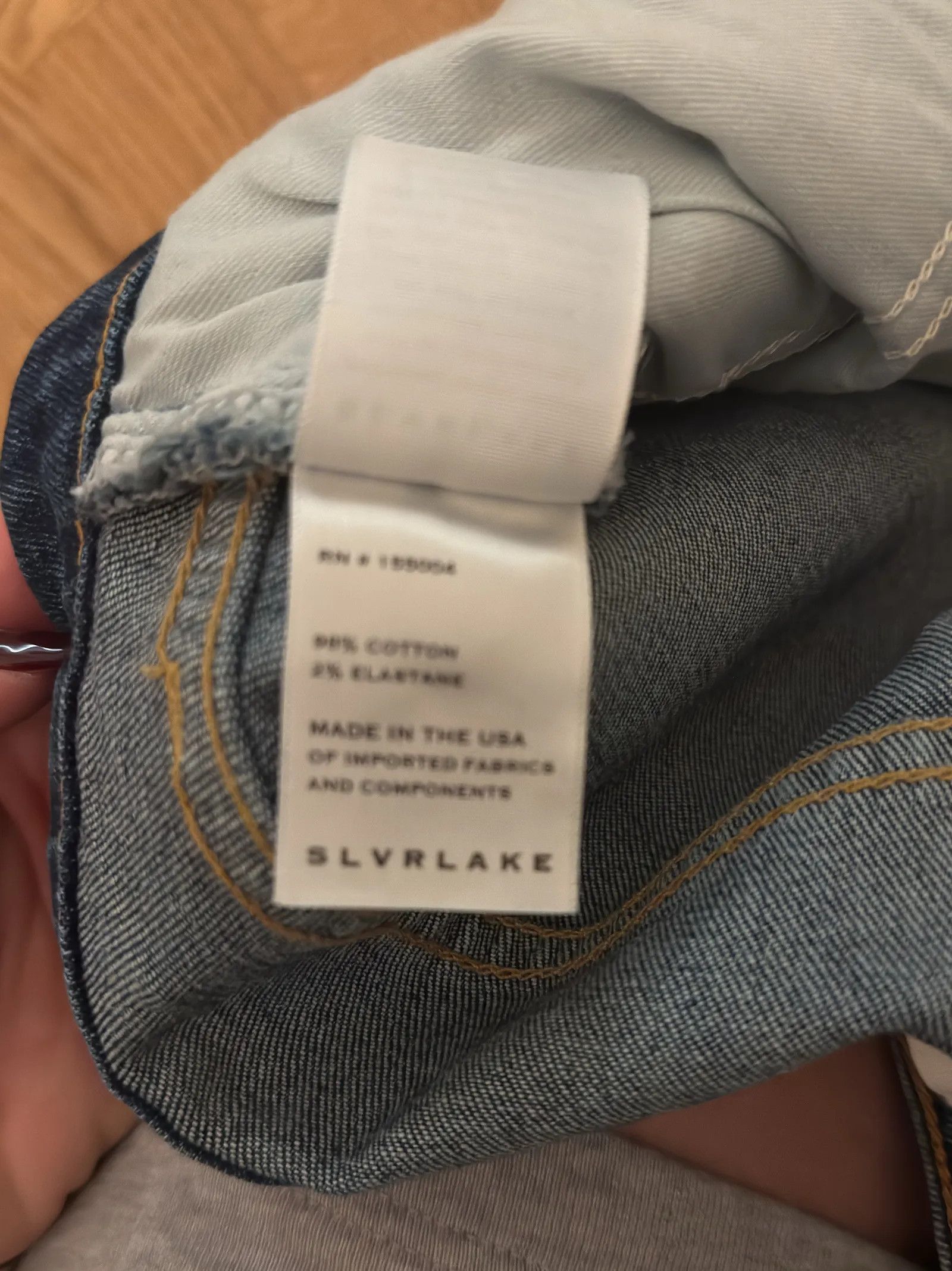 SLVRLAKE SLVRLAKE Grace Crop Jeans Size 29" - 3 Thumbnail
