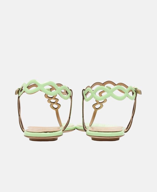 Sergio Rossi Mermaid 010 Sandals Size US 6 / IT 36 - 2 Thumbnail