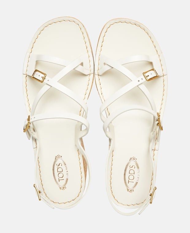 Tod's Sand Zeppa Sug Wedge sandals Size US 9 / IT 39 - 3 Thumbnail