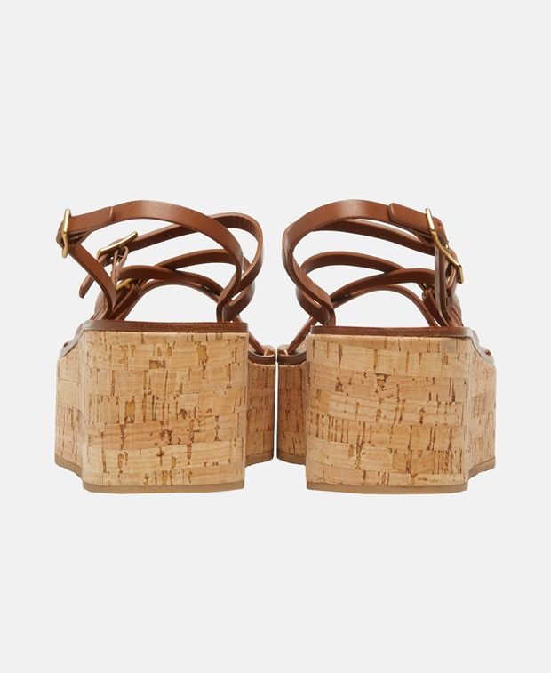Tod's Sand Zeppa Sug Wedge sandals Size US 5.5 / IT 35.5 - 2 Thumbnail