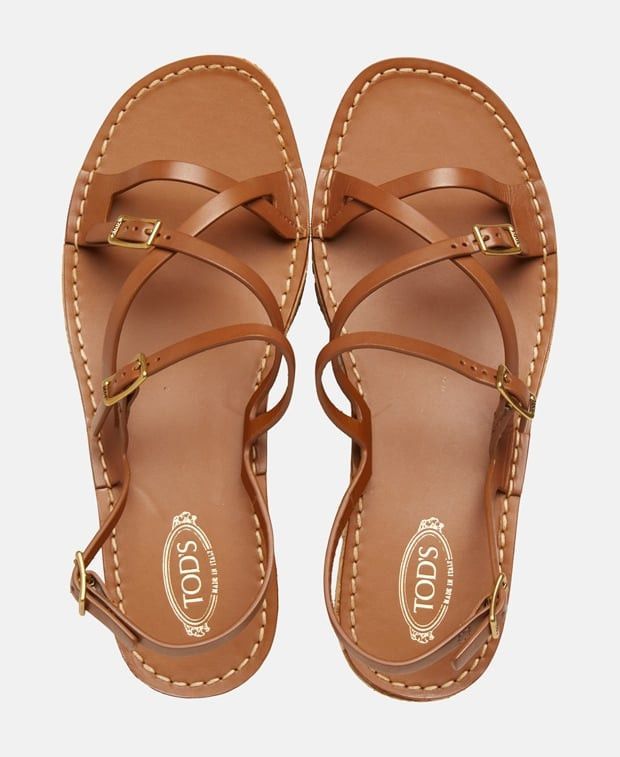 Tod's Sand Zeppa Sug Wedge sandals Size US 11 / IT 41 - 3 Thumbnail