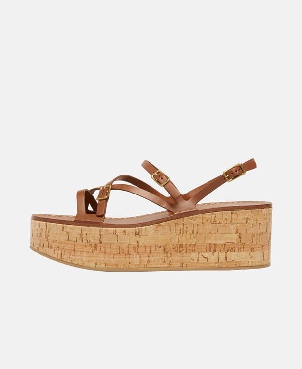 Tod's Sand Zeppa Sug Wedge sandals Size US 11 / IT 41 - 4 Thumbnail