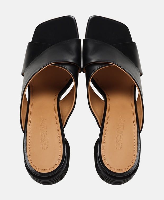 Off-White Spring Criss Cross Heeled sandals Size US 7 / IT 37 - 3 Thumbnail