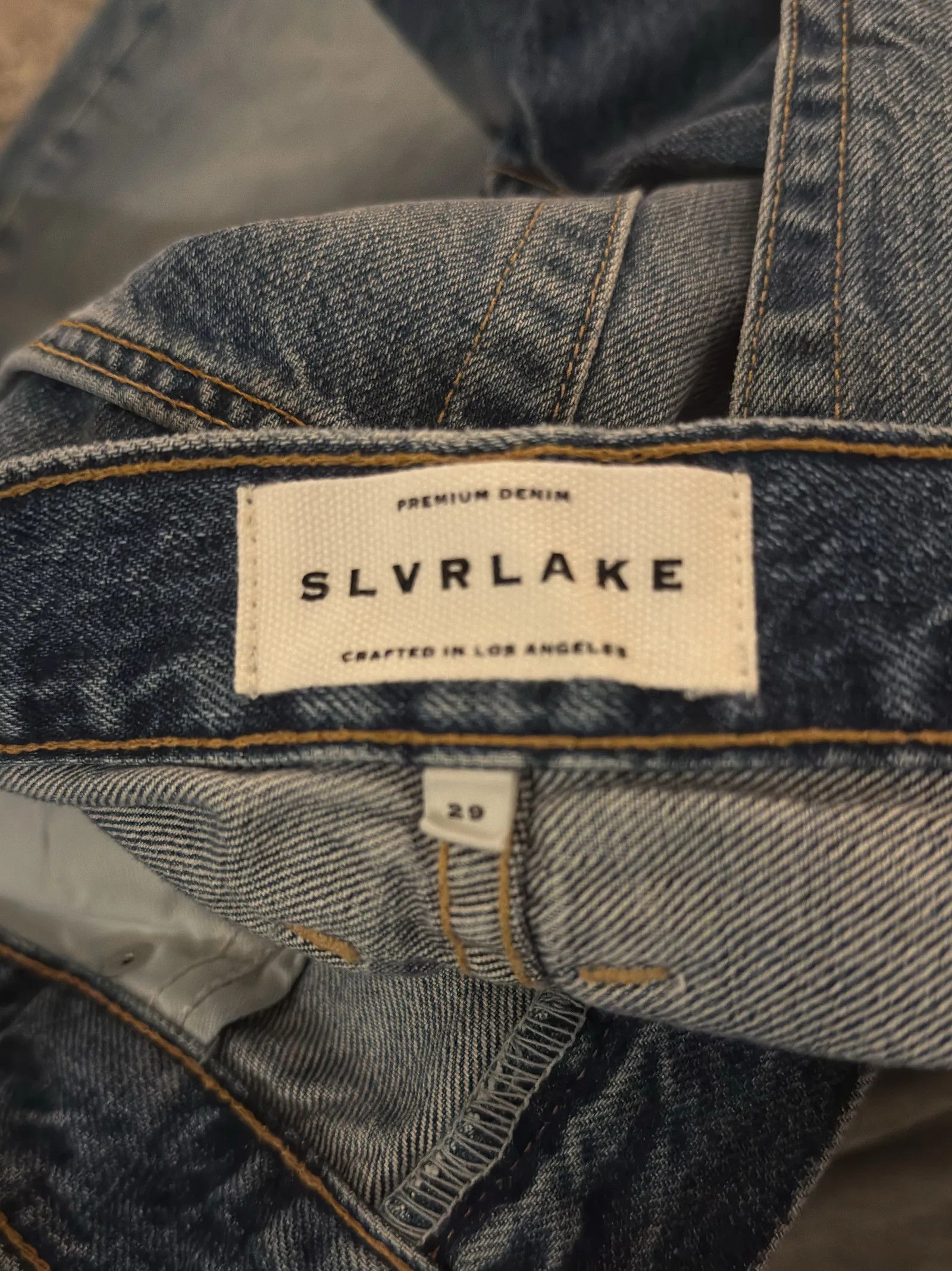 SLVRLAKE SLVRLAKE London Crop Jeans Size 29" - 2 Thumbnail