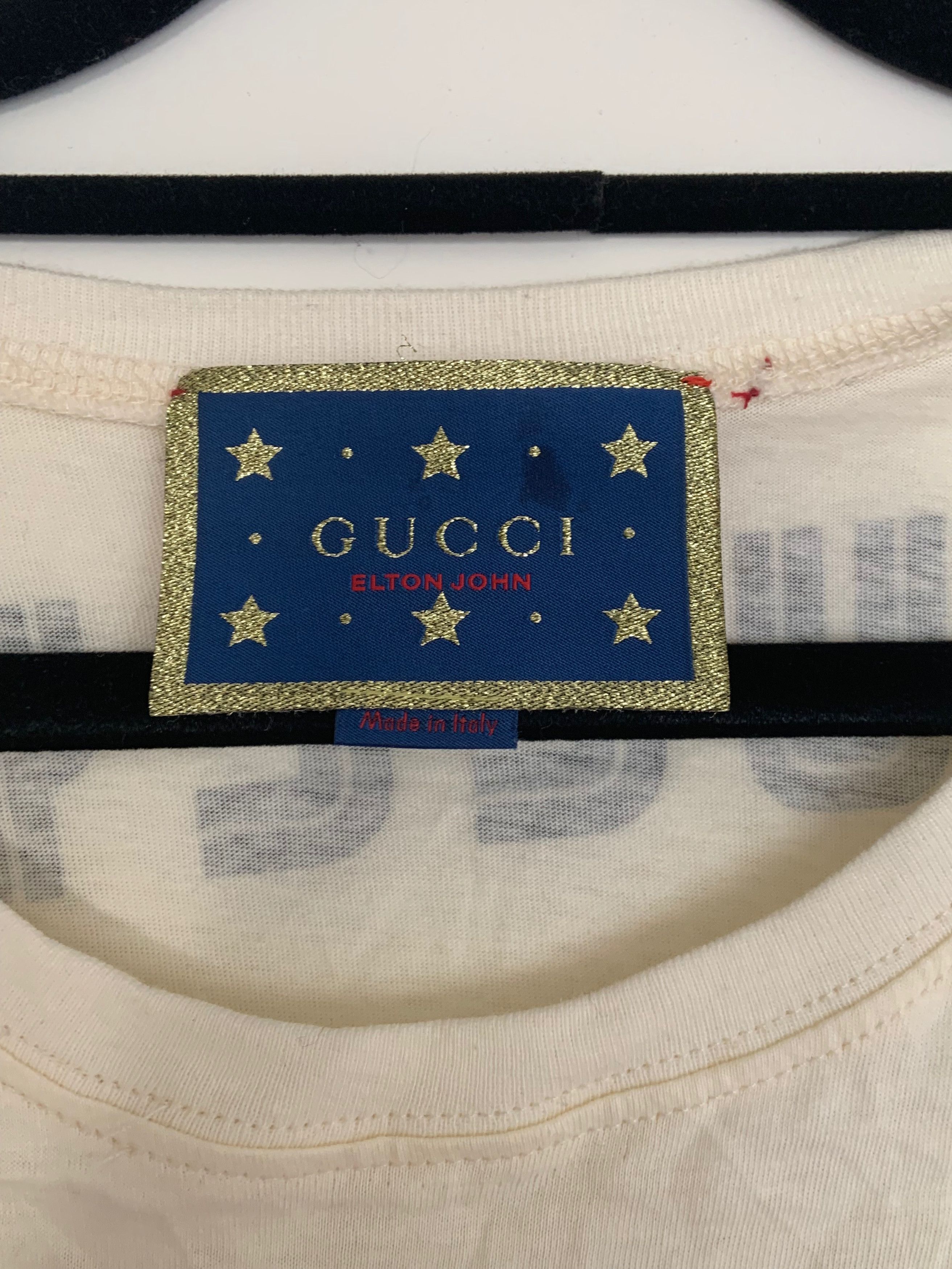 Gucci Gucci Elton John T-shirt Size US S / EU 44-46 / 1 - 3 Thumbnail