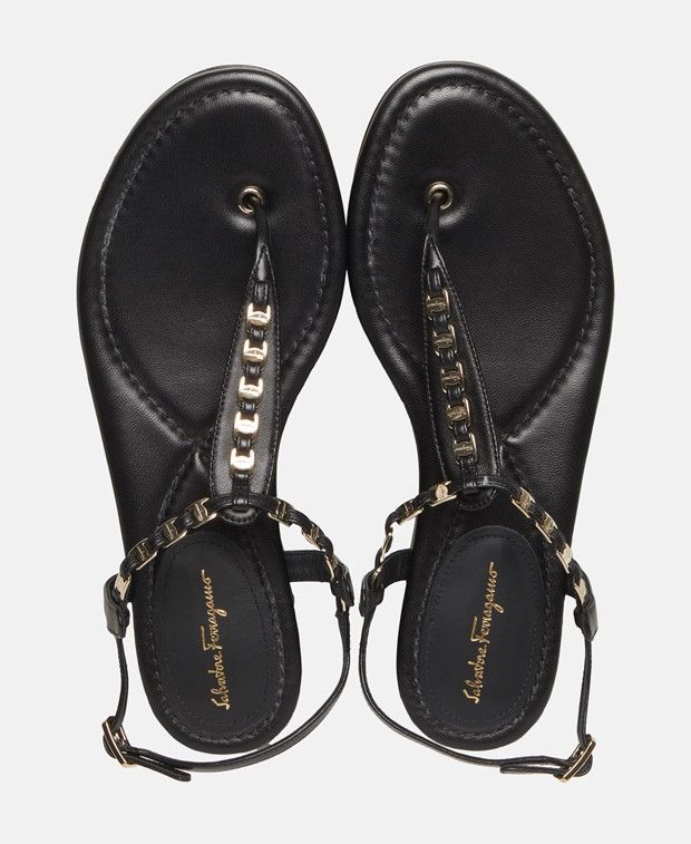 Salvatore Ferragamo Tahiti Sandals Size US 5.5 / IT 35.5 - 3 Thumbnail