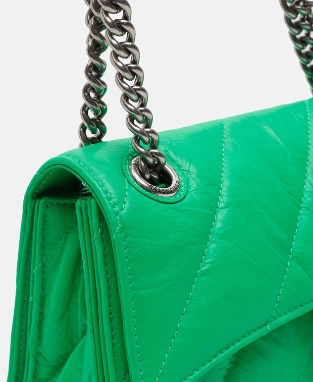 Balenciaga Crush Leather shoulder bag Size ONE SIZE - 2 Thumbnail