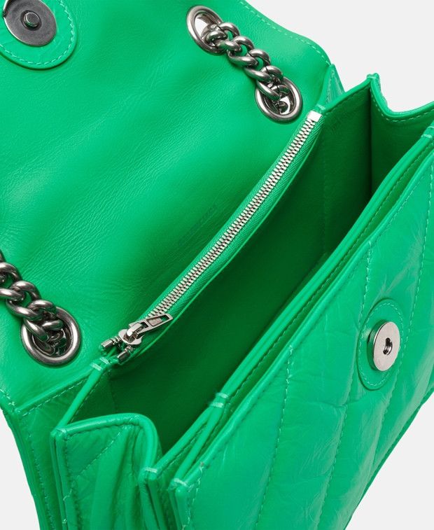 Balenciaga Crush Leather shoulder bag Size ONE SIZE - 3 Thumbnail