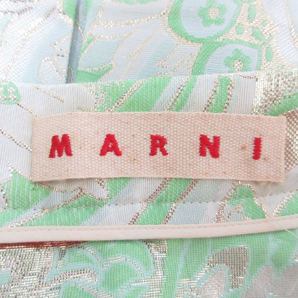 Marni Marni Marni Patternted Pleated Skirt Skirt Others Skirts DUTY FREE for USA Size ONE SIZE - 5 Thumbnail