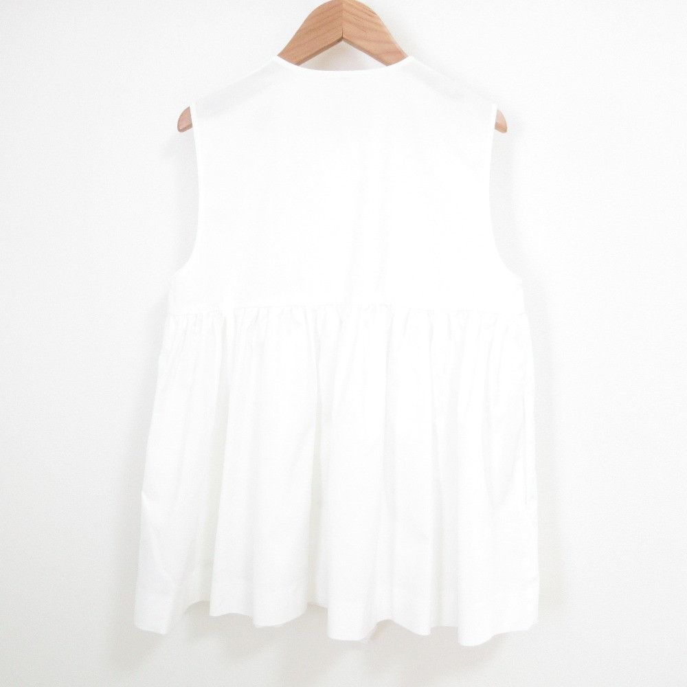 Other Other yori Double Cross Frill 2way gilet shirt Cotton Tops DUTY FREE for USA Size ONE SIZE - 2 Thumbnail