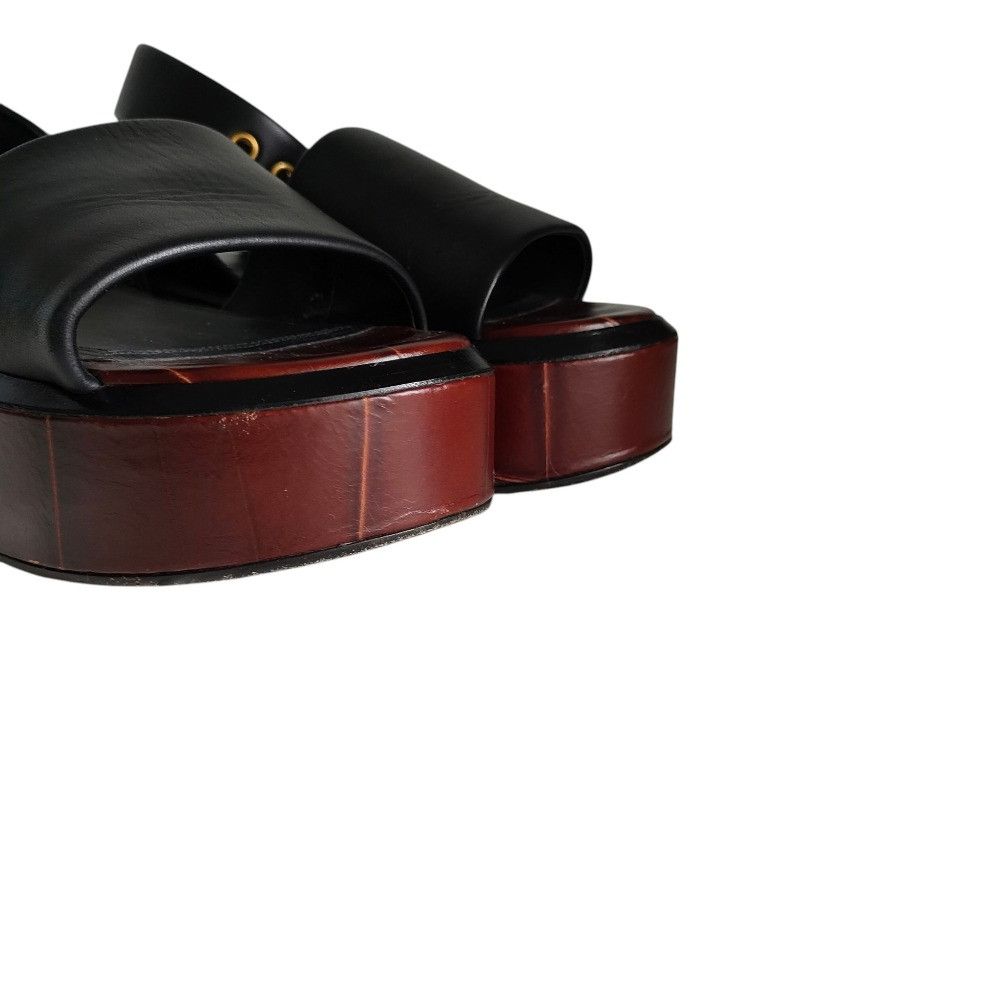 Celine Celine Platform Belt Sandal Leather Sandal Leather Shoes DUTY FREE for USA