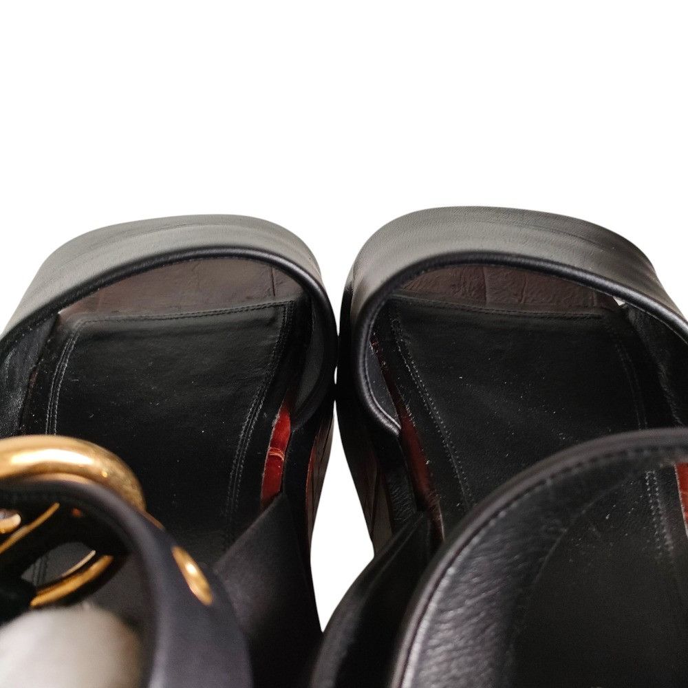 Celine Celine Platform Belt Sandal Leather Sandal Leather Shoes DUTY FREE for USA