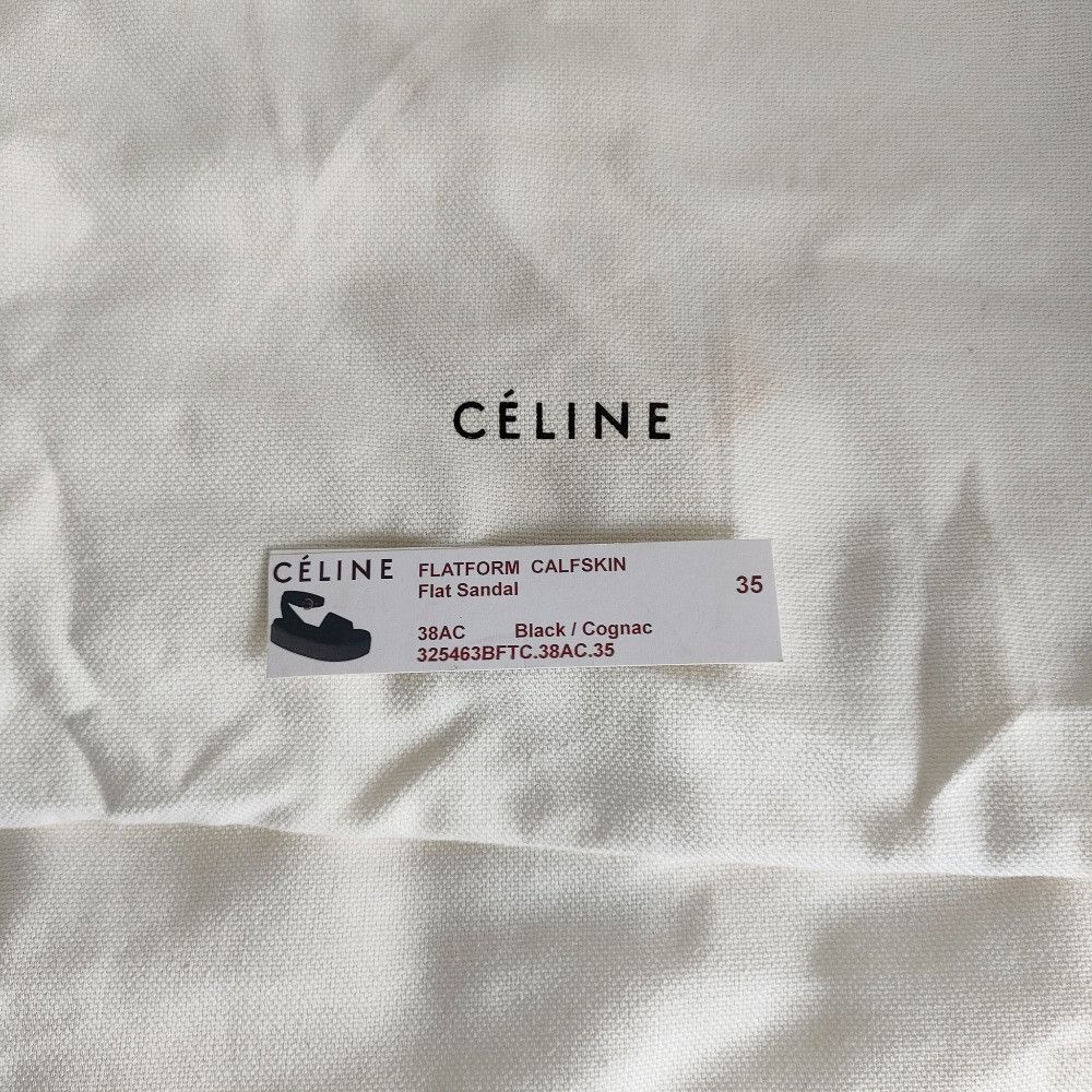 Celine Celine Platform Belt Sandal Leather Sandal Leather Shoes DUTY FREE for USA