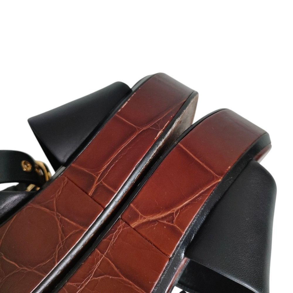 Celine Celine Platform Belt Sandal Leather Sandal Leather Shoes DUTY FREE for USA