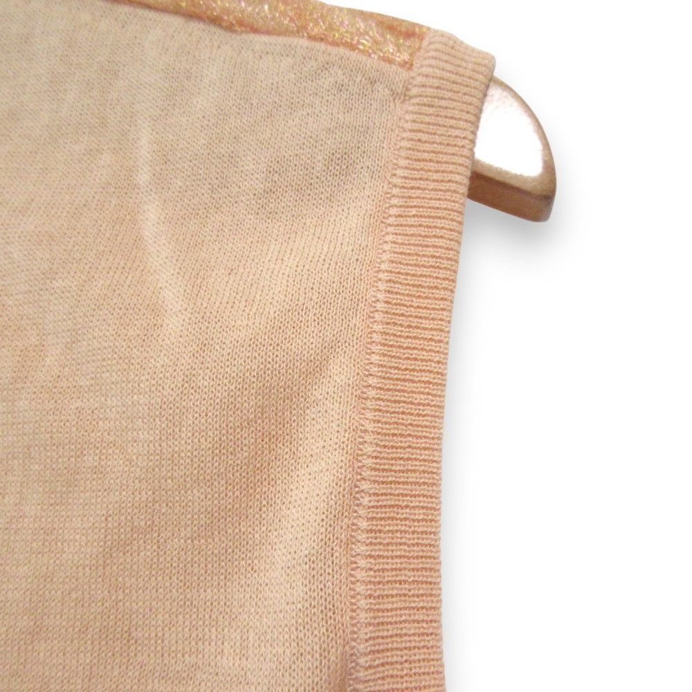 Other Other Drawer 18G Frill Knit Vest Others Tops 6518-106-0435 DUTY FREE for USA Size ONE SIZE - 3 Thumbnail