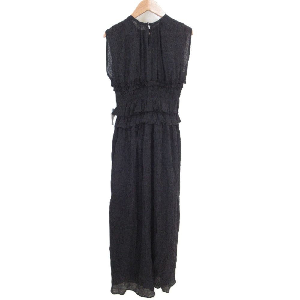 Other Other NATURAL BEAUTY BASIC Sheer Check Shirring Dress Cotton Dresses DUTY FREE for USA Size ONE SIZE - 2 Thumbnail