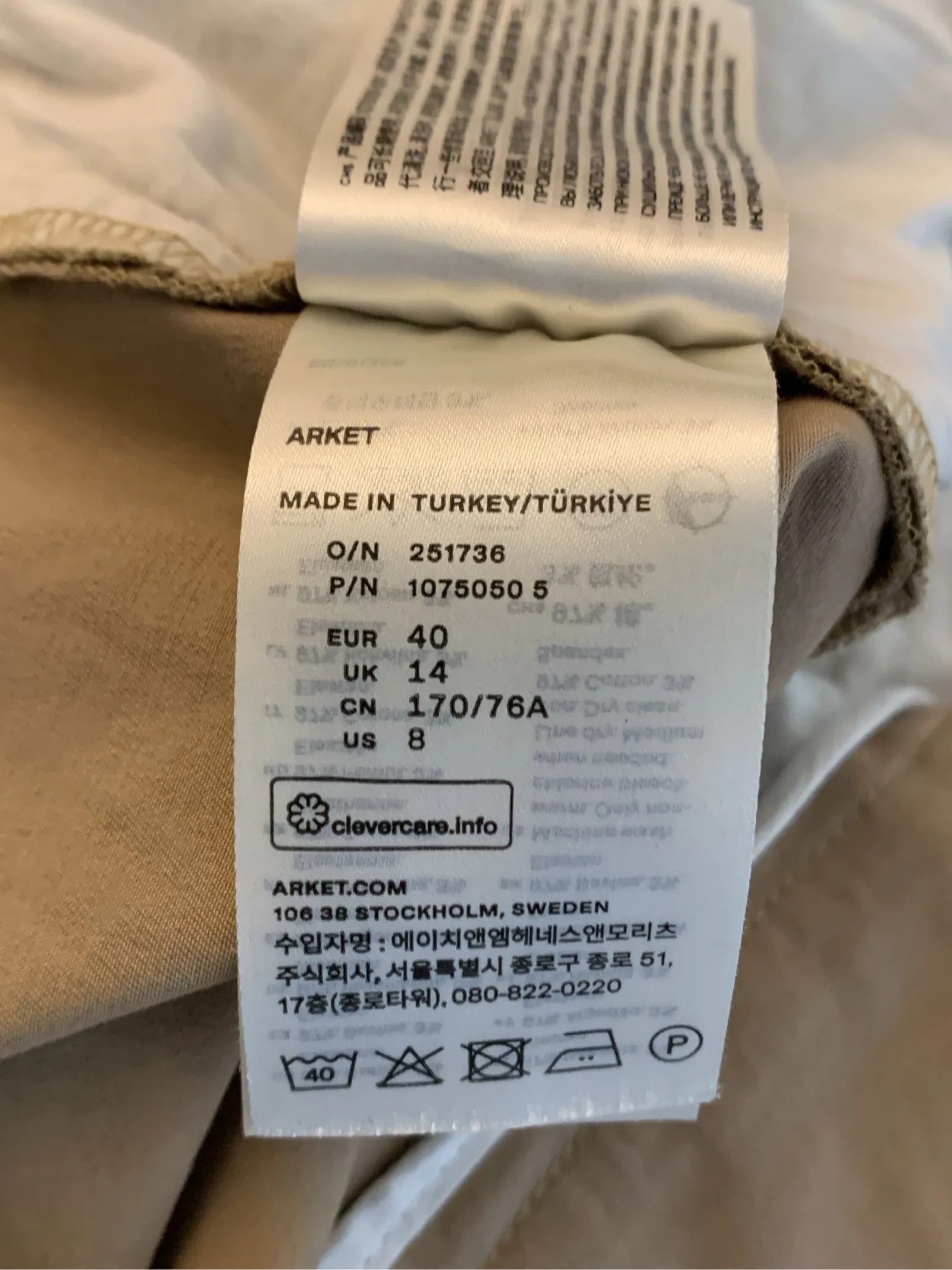 Arket Arket Pants Size 28" / US 6 / IT 42 - 3 Thumbnail