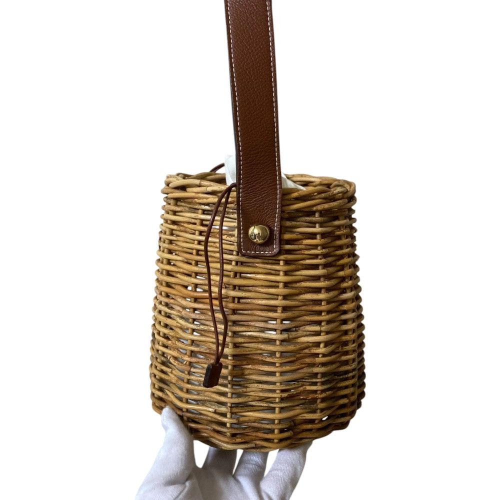Other Other Manimaris Basket Shoulder Bag Natural Material Shoulder Bag DUTY FREE for USA Size ONE SIZE - 5 Thumbnail