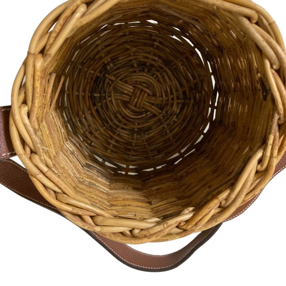 Other Other Manimaris Basket Shoulder Bag Natural Material Shoulder Bag DUTY FREE for USA Size ONE SIZE - 8 Thumbnail