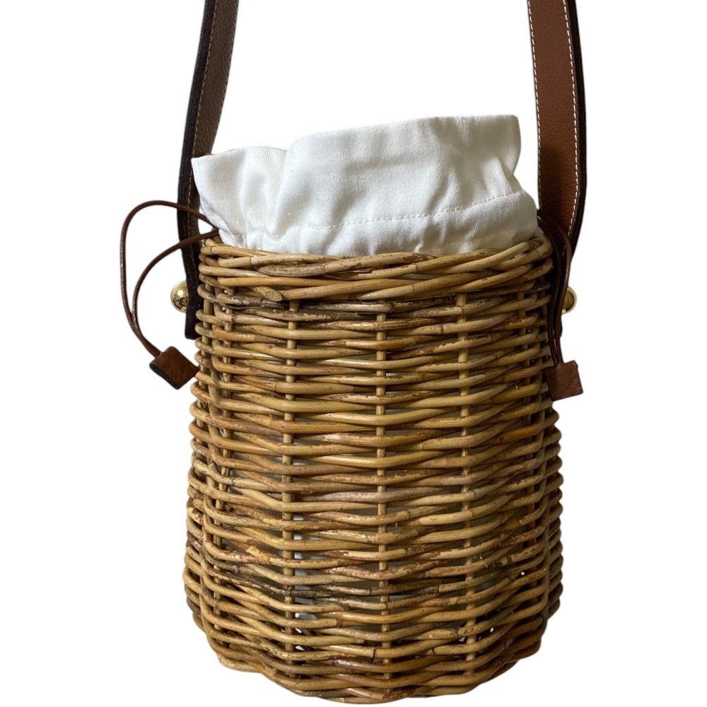 Other Other Manimaris Basket Shoulder Bag Natural Material Shoulder Bag DUTY FREE for USA Size ONE SIZE - 4 Thumbnail