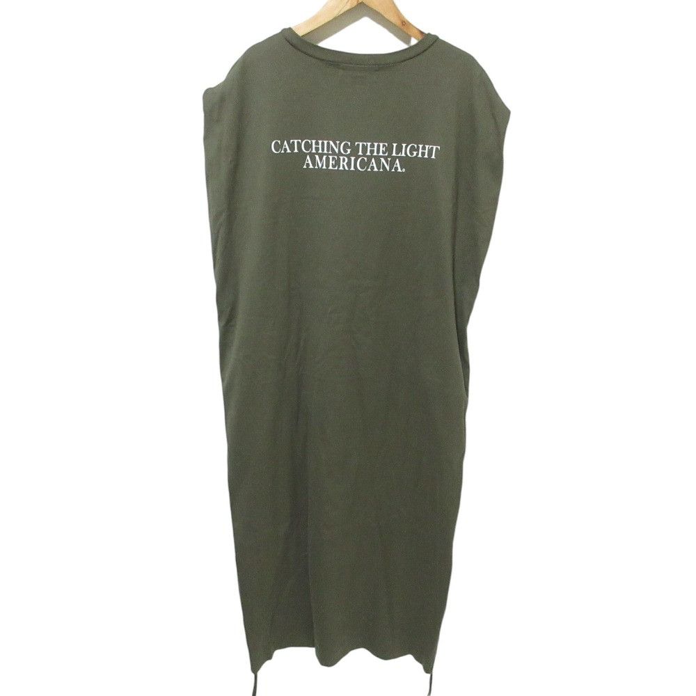 Other Other AMERICANA Hem Zip Dress Cotton Dresses DUTY FREE for USA Size ONE SIZE - 2 Thumbnail