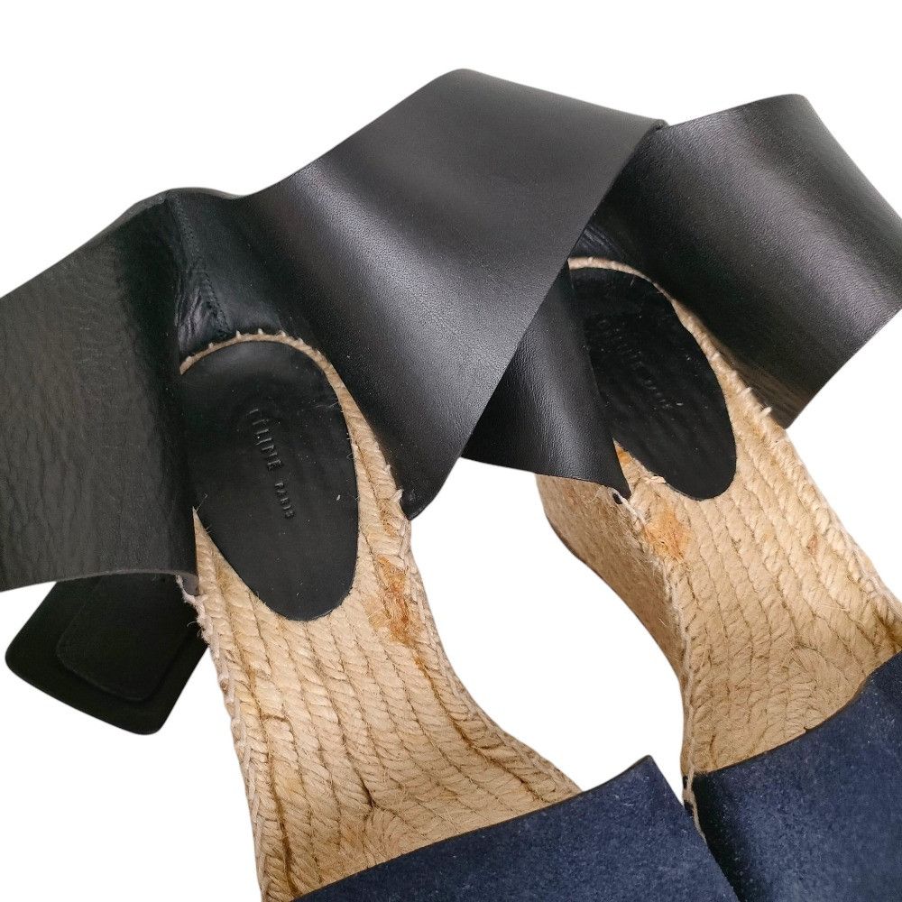 Celine Celine Celine Suede Wedge Sandals Suede Shoes DUTY FREE for USA Size ONE SIZE - 13 Thumbnail
