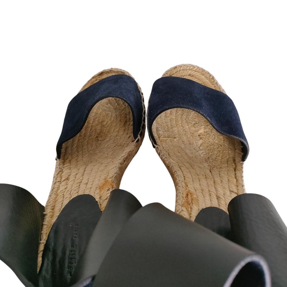 Celine Celine Celine Suede Wedge Sandals Suede Shoes DUTY FREE for USA Size ONE SIZE - 11 Thumbnail