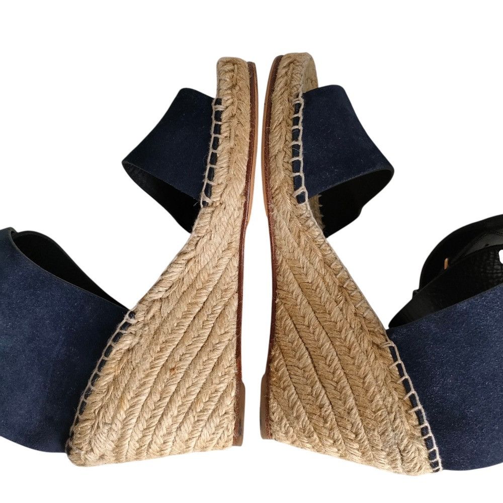 Celine Celine Celine Suede Wedge Sandals Suede Shoes DUTY FREE for USA Size ONE SIZE - 4 Thumbnail