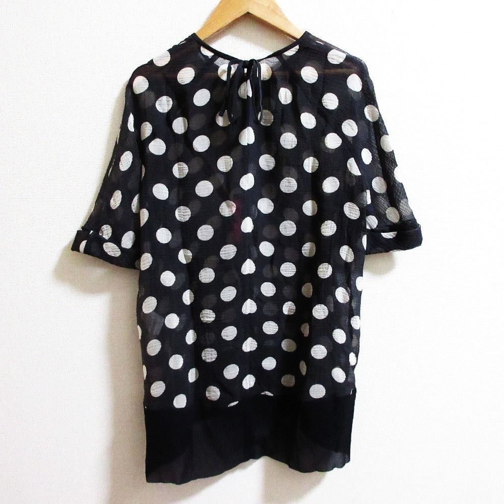 Other Other Martin Grant Dot Sheer Blouse Others Tops DUTY FREE for USA Size ONE SIZE - 2 Thumbnail