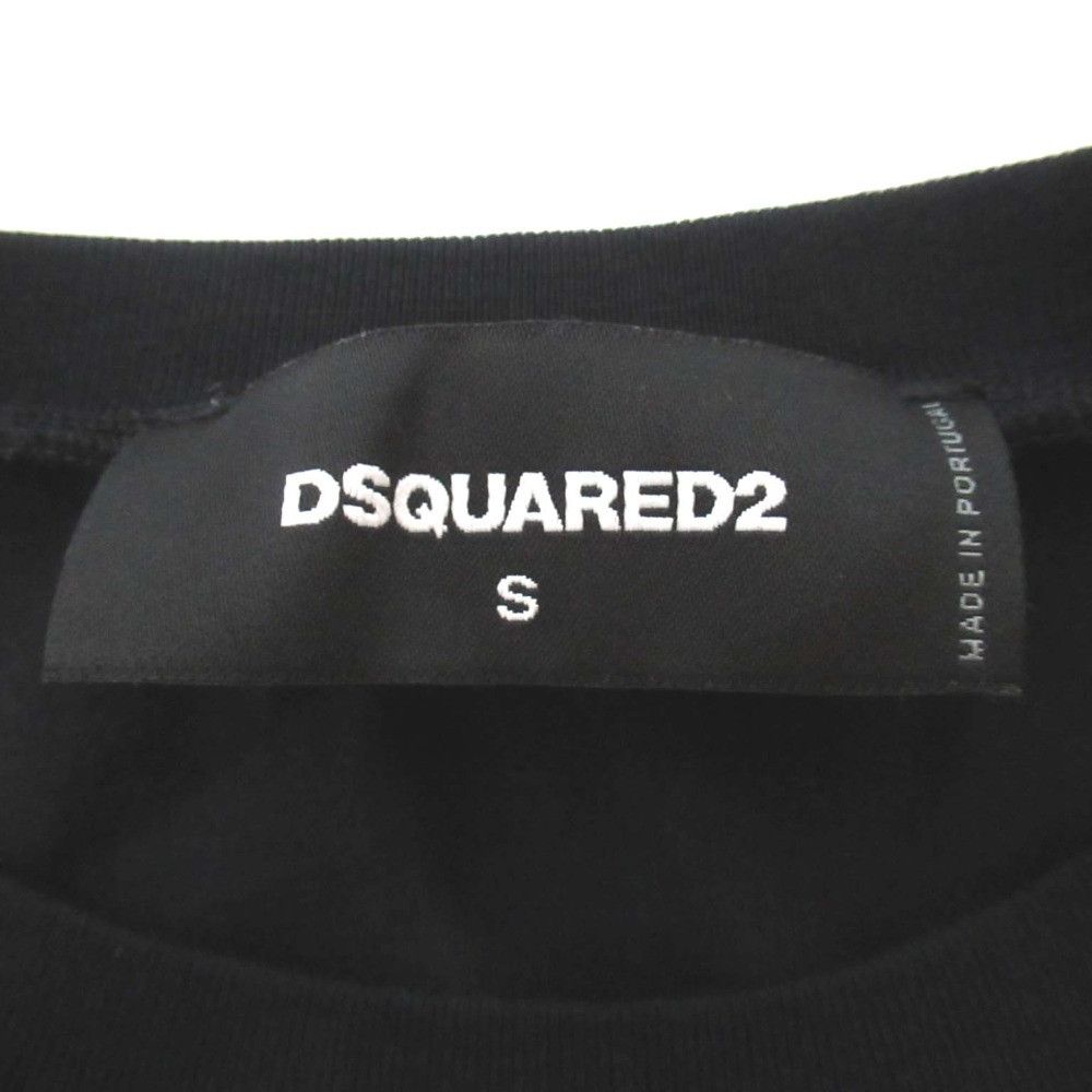 Other Other Dsquared2 RENNY FIT Letter Logo Print Short Sleeve T-shirt Cotton T-Shirts DUTY FREE for USA Size ONE SIZE - 6 Thumbnail